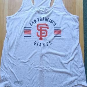 SF Giants Split Back Tank Top